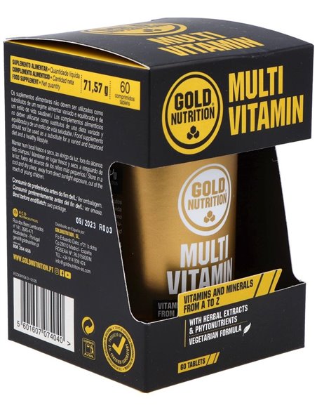 Multivitamin 60Comp. de Gold Nutrition