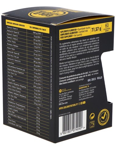 Multivitamin 60Comp. de Gold Nutrition