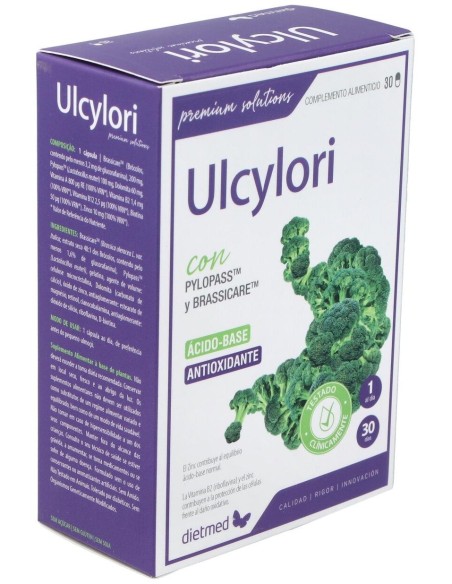 Ulcylori 30Cap. de Dietmed