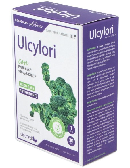 Ulcylori 30Cap. de Dietmed