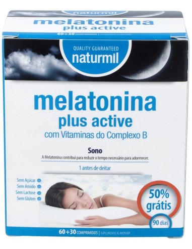Melatonina Plus Active 1,9Mg. 60+30Comp. de Dietmed