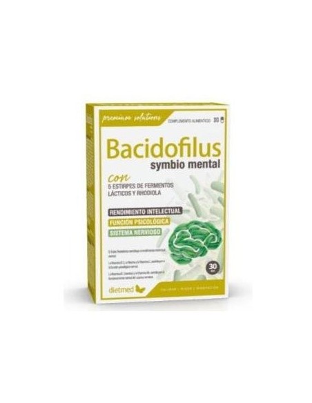 Bacidofilus Symbio Mental 30Cap. de Dietmed