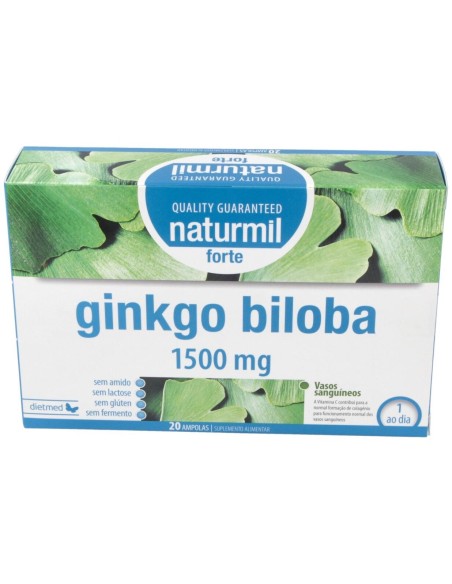 Ginkgo Biloba Forte 1500Mg. 20Amp. de Dietmed