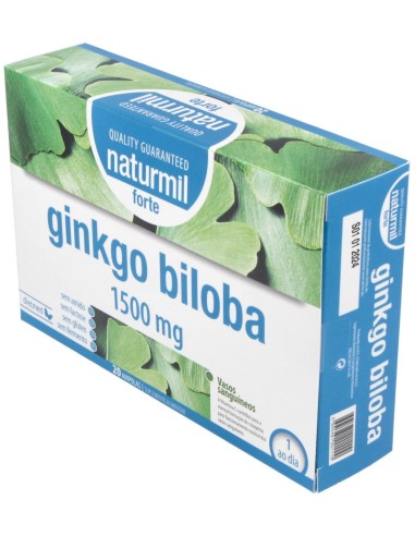 Ginkgo Biloba Forte 1500Mg. 20Amp. de Dietmed