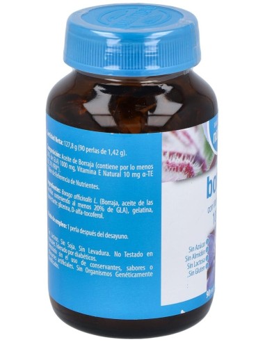 Borraja 1000Mg. 90Perlas de Dietmed