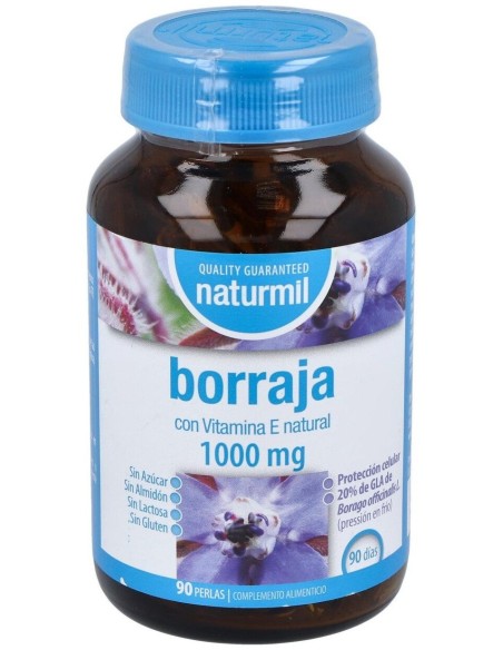 Borraja 1000Mg. 90Perlas de Dietmed