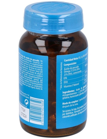 Aceite De Pescado Omega 3 1000Mg. 35/25 60Perlas de Dietmed
