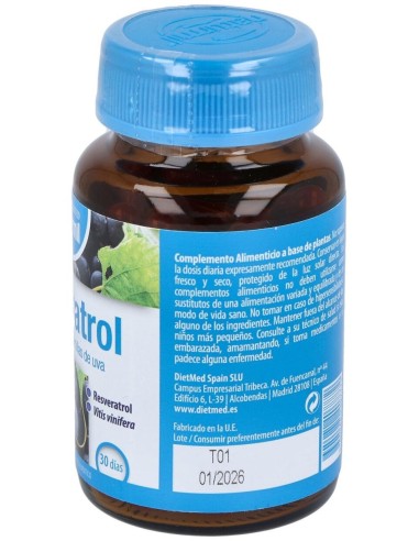 Resveratrol Complex 60Cap. de Dietmed