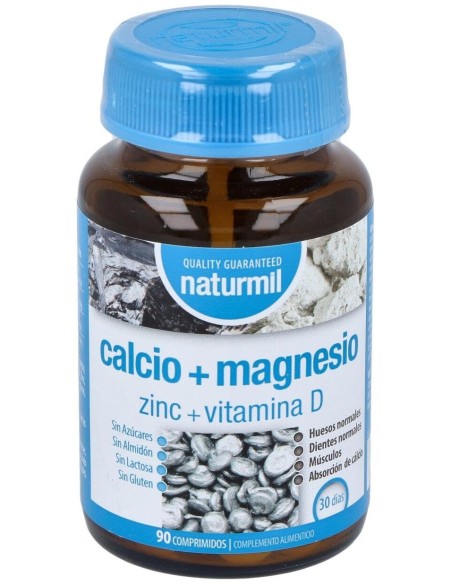 Calcio+Magnesio+Zinc+Vit. D 90Comp. de Dietmed