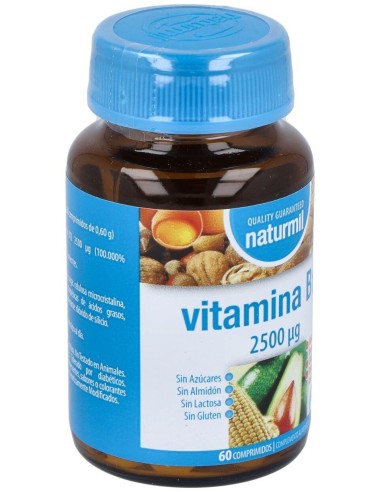 Vitamina B12 2500µg 60Comp. de Dietmed