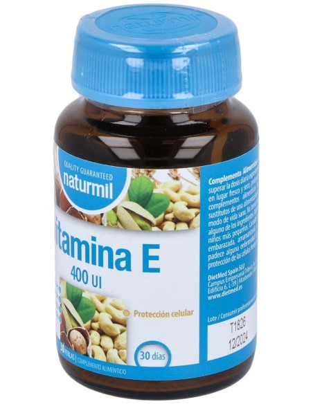 Vitamina E 400Ui 30Perlas de Dietmed