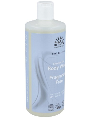 Fragance Free Gel De Baño 500Ml. Eco Vegan de Urtekram