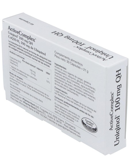Activecomplex Q10 Ubiqinol 60Cap. de Pharma Nord
