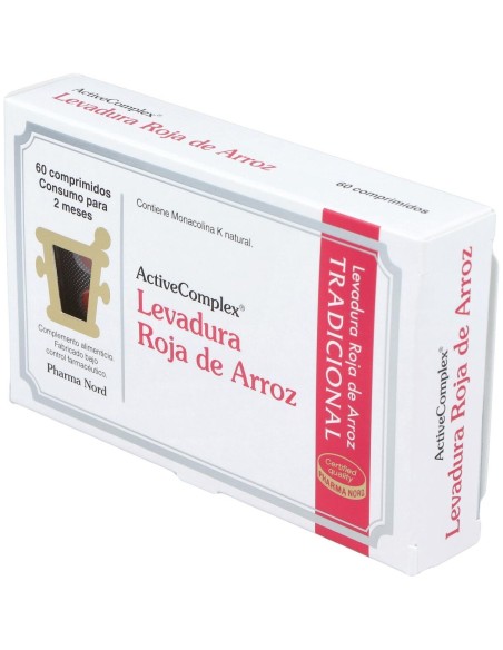 New Activecomplex Levadura Roja De Arroz 60Comp. de Pharma Nord