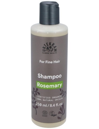 Champu Romero Cabello Fino 250Ml. Eco Vegan de Urtekram