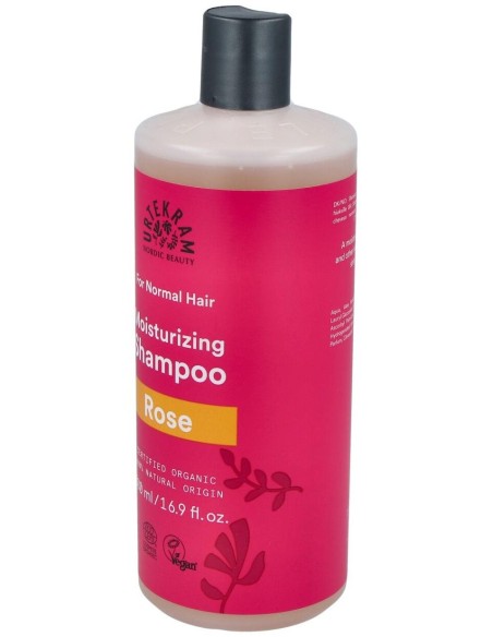 Champu Rosas Cabello Normal 500Ml. Eco Vegan de Urtekram