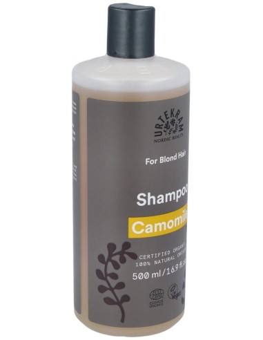 Champu Manzanilla Cabello Claro 500Ml. Eco Vegan de Urtekram