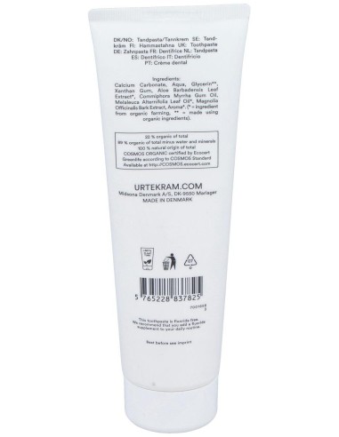 Dentifrico Arbol Del Te 75Ml. Eco Vegan de Urtekram