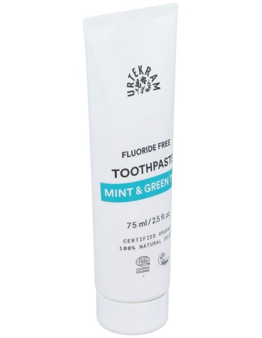 Dentifrico Menta-Te Verde 75Ml. Eco Vegan de Urtekram