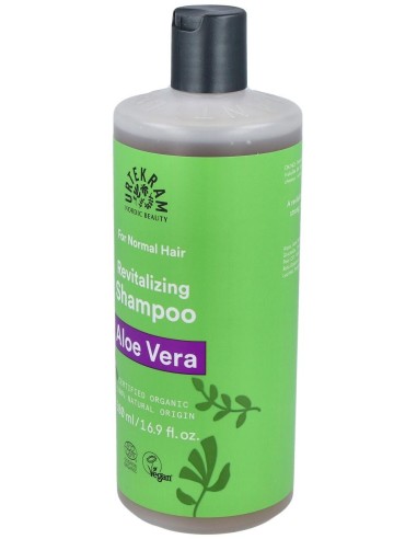 Champu Aloe Vera Cabello Normal 500Ml. Eco Ve Gan de Urtekram
