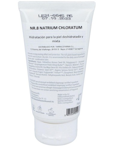 Schussler Natur Nº8 Natrium Chloratum Crema 75Ml. de Schussler Natur Cosmedics