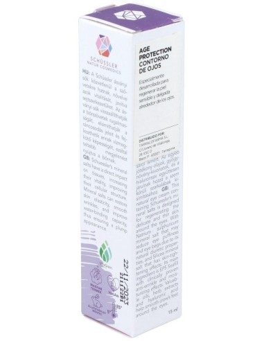 Schussler Age Protection Crema Contorno Ojos 15Ml. de Schussler Natur Cosmedics