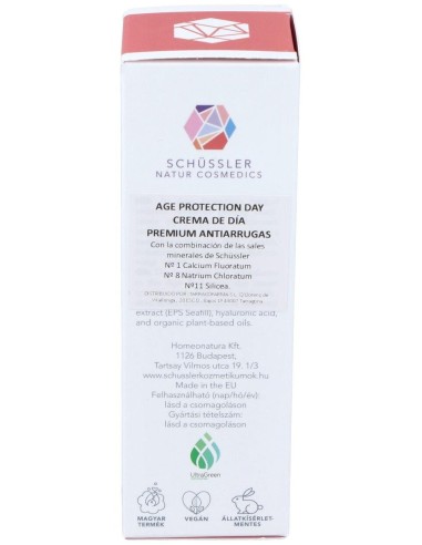 Schussler Age Protection Crema Premium 50Ml. de Schussler Natur Cosmedics