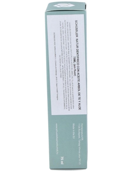 Schussler Natur Dentifrico Arbol Del Te-Aloe 75Ml. de Schussler Natur Cosmedics