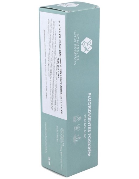Schussler Natur Dentifrico Arbol Del Te-Aloe 75Ml. de Schussler Natur Cosmedics