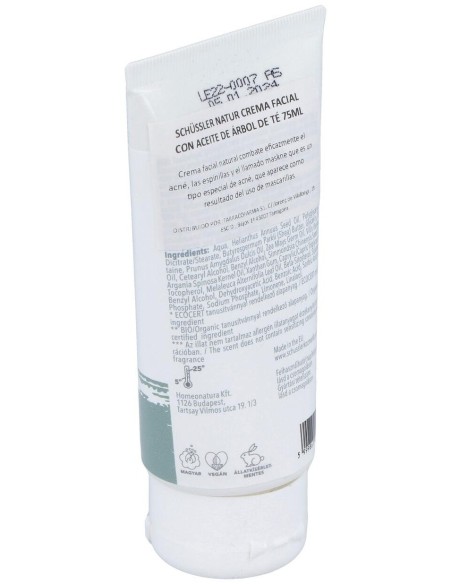 Schussler Natur Crema Facial Arbol Del Te 75Ml. de Schussler Natur Cosmedics