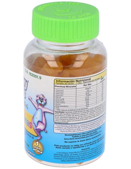 Chewy Vites Kids Multivitaminas 60 Ud de Chewy Vites
