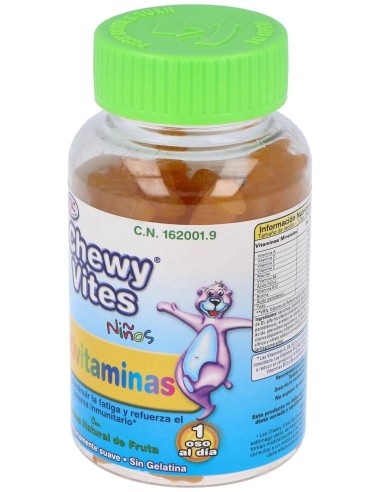 Chewy Vites Kids Multivitaminas 60 Ud de Chewy Vites