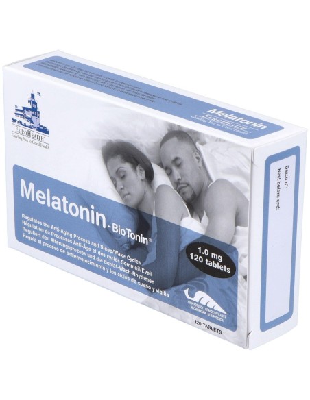 Melatonin Biotonin 1Mg.120Comp. de Eurohealth