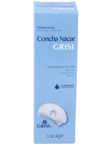 Crema Despigmentante Fps15 Concha De Nacar 60Ml. de Grisi