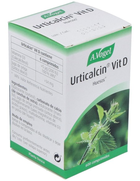 Urticalcin Vit. D 600Comp. de A.Vogel