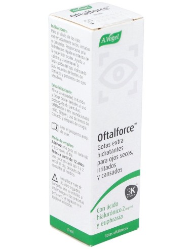 Oftalforce Gotas Para Ojos Secos 10Ml. de A.Vogel