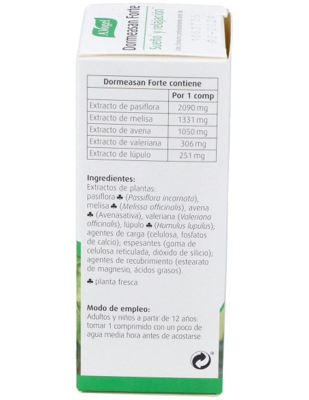 Dormeasan Forte 30Comp. de A.Vogel
