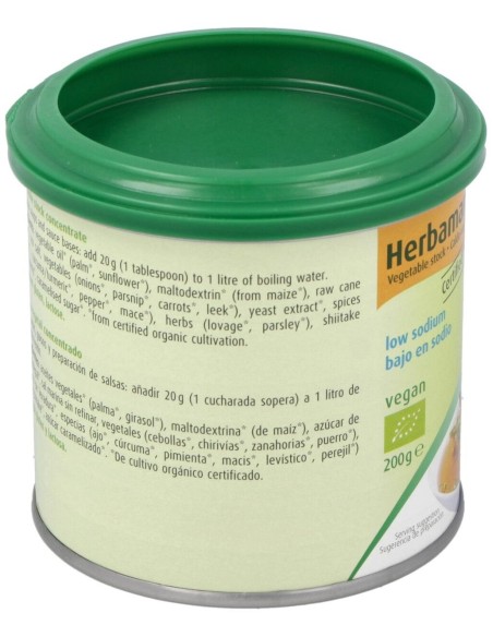 Herbamare Bouillon Bajo En Sodio Bote 200Gr. de A.Vogel