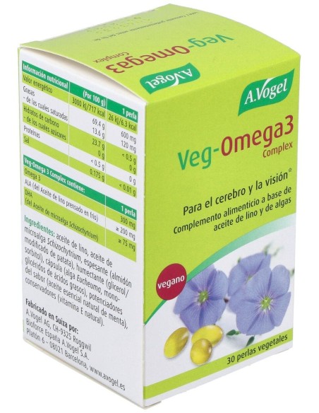 Veg-Omega 3 Complex 30Cap. de A.Vogel