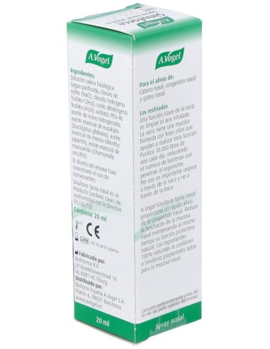 Sinuforce Spray Nasal 20Ml. de A.Vogel