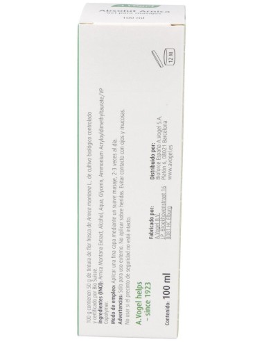 Absolut Arnica Gel (Atrosan) 100Ml. de A.Vogel