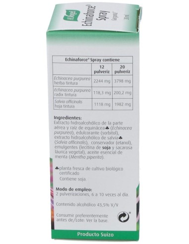 Echinaforce Spray Ml 30 de A.Vogel