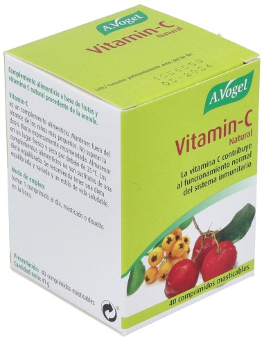 Vitamina-C (Bio-C) 40Comp. de A.Vogel