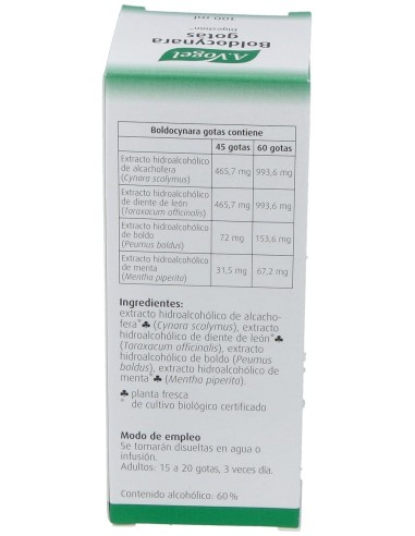 Boldocynara 100Ml. de A.Vogel