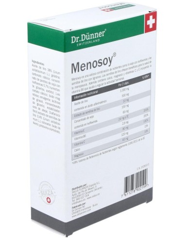 Menosoy 60Cap. Dr.Dunner de Salus