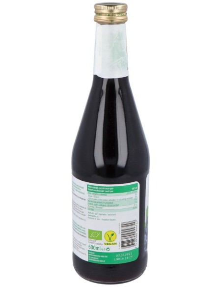Jugo Nectar De Mirtilo (Arandano Azul) 500Ml. de Biotta