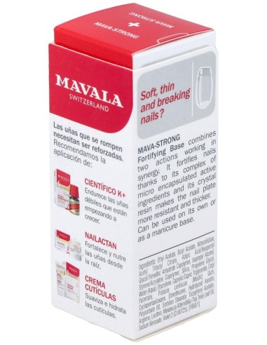 Mavala Mava-Strong Fortalecedor Uñas Blandas 10Ml. de Mavala