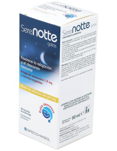 Melatonin 1.9 Mg. (Serenotte)-50Ml. de Specchiasol
