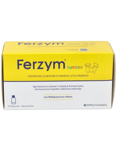 Ferzym Plus Junior- 10 Viales/ 8 Ml- Specchiasol de Specchiasol