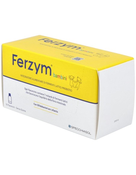Ferzym Plus Junior- 10 Viales/ 8 Ml- Specchiasol de Specchiasol